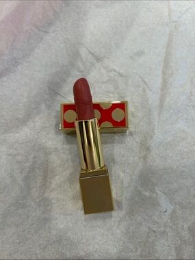 Estee Lauder Red Lipstick in Gold Case